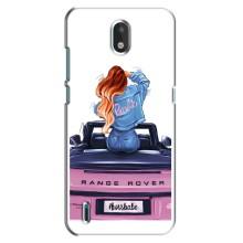 Чехол с печатью для Nokia 1.3 - (Мода) (AlphaPrint) (На машине)