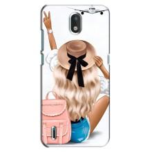 Чехол с печатью для Nokia 1.3 - (Мода) (AlphaPrint) (Путешествие)