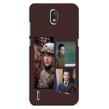 Чехол для Nokia 1.3 (AlphaPrint - с принтом Зеленского) – Президент