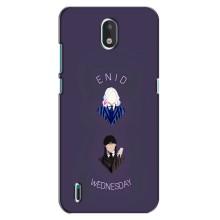 Чохли Венсдей на Nokia 1.3 Уенсдей (AlphaPrint) (Венздей і подруга)