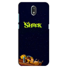 Чехол с мультфильмом Шрек на Nokia 1.3 – Шрек лого