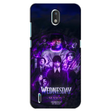 Чохол з дизайном Венздей 2 на Nokia 1.3