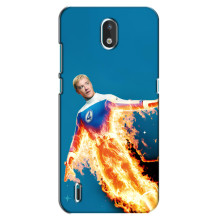Чохол з принтом Фантастична четвірка для Nokia 1.3 – Людина-факел