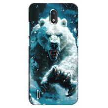 Чехол с картинкой «Хищники» для Nokia 1.3 – Медведь