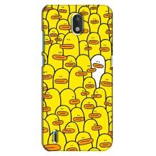 Силиконовый бампер с картинкой животных для Nokia 1.3 (Особенный)