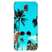 Силиконовый чехол с КАРТИНКАМИ лето для Nokia 1.3 (AlphaPrint) – Взгляд лето