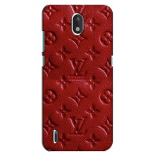 Текстурный Чехол Louis Vuitton для Нокиа 1.3 (Красный ЛВ)