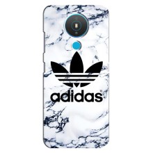 Чохли Адидас для Nokia 1.4 (AlphaPrint) (Адідас на мраморі)