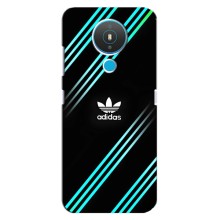 Чохли Адидас для Nokia 1.4 (AlphaPrint) (Адідас з полосами)