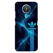 Чохли Адидас для Nokia 1.4 (AlphaPrint) (Синій Адідас)