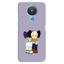 Чехлы для Nokia 1.4 - Bearbrick Louis Vuitton (PREMIUMPrint) (Дружба Беарбрик)