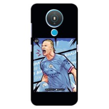 Чехлы с принтом для Nokia 1.4 Футболист (гол Эрлинг Холланд)