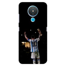 Чехлы Лео Месси Аргентина для Nokia 1.4 (Лео Чемпион)