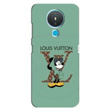 Чехлы Луи Витон для Nokia 1.4 (AlphaPrint - LOUIS VUITTON) (Микки Маус LV)