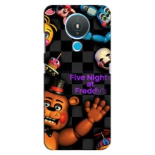 Чехлы Пять ночей с Фредди для Нокиа 1.4 (Freddy's)