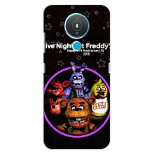 Чехлы Пять ночей с Фредди для Нокиа 1.4 – Лого Фредди