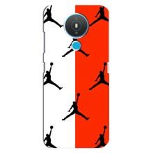 Чохли для Nokia 1.4 - з картинкою JORDAN (AlphaPrint) (Лого Джордан)