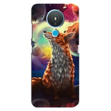 Чохли з картинкою Лисичка для Nokia 1.4 (VPrint) (Лисичка в космосі)