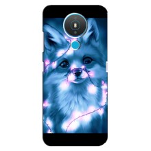Чохли з картинкою Лисичка для Nokia 1.4 (VPrint) (Яскрава лисичка)