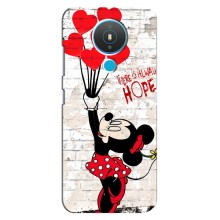 Чехол Disney Mouse Nokia 1.4 (PREMIUMPrint) (Heart Minni)