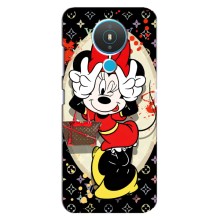 Чехол Disney Mouse Nokia 1.4 (PREMIUMPrint) (Минни peace)