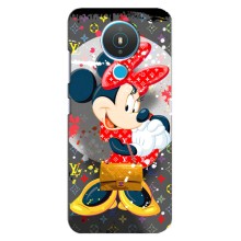 Чехол Disney Mouse Nokia 1.4 (PREMIUMPrint) (Minni с бантиком)