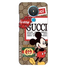 Чехол Disney Mouse Nokia 1.4 (PREMIUMPrint) (Стильный Микки)