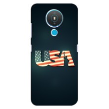 Чехол Флаг USA для Nokia 1.4 (USA)