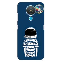 Чохол NASA для Nokia 1.4 (AlphaPrint) (Хлопчик в шоломі)