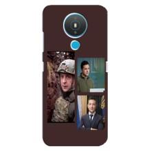 Чехол для Nokia 1.4 (AlphaPrint - с принтом Зеленского) – Президент