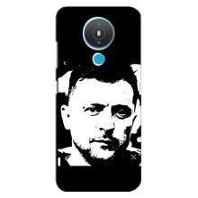 Чехол для Nokia 1.4 (AlphaPrint - с принтом Зеленского) – Зеленский АРТ