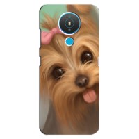 Чехол (ТПУ) Милые собачки для Nokia 1.4 – Йоршенский терьер