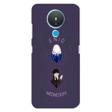 Чохли Венсдей на Nokia 1.4 Уенсдей (AlphaPrint) (Венздей і подруга)