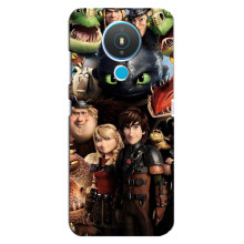 Чохол як приборкати дракона на Nokia 1.4 (Персонажі дракона)