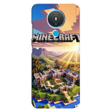 Чохол з картинками Майнкрафт для Нокіа 1.4 (Minecraft)