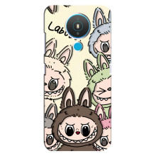 Чохол з Лабубу на Nokia 1.4 (Колаж Лабубу)