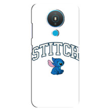 Чохол з принтом Стіч на Nokia 1.4 – Стіч лого
