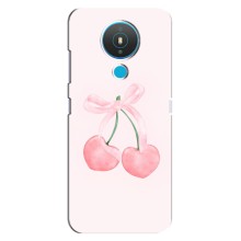 Чохол з розовим принтом для Nokia 1.4 (Рожеві вишні)