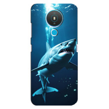 Чехол с картинкой «Хищники» для Nokia 1.4 (Акула)