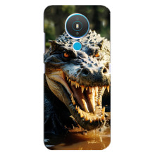 Чехол с картинкой «Хищники» для Nokia 1.4 (Крокодил)
