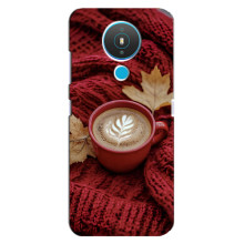Чохол з унікальним дизайном 'Осінь з кавою' для Nokia 1.4 – Кава на ковдрі