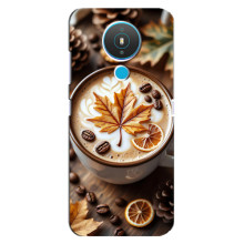 Чохол з унікальним дизайном 'Осінь з кавою' для Nokia 1.4 – Пряна кава