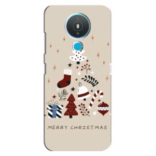 Рождественские Чехлы для Nokia 1.4 (VPrint) (Merry Christmas)