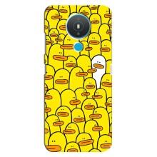 Силиконовый бампер с картинкой животных для Nokia 1.4 (Особенный)