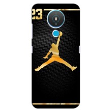 Силиконовый Чехол Nike Air Jordan на Нокиа 1.4 – Джордан 23