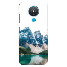 Силіконовий чохол з КАРТИНКАМИ літо для Nokia 1.4 (AlphaPrint) (Гори)