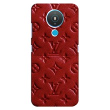 Текстурный Чехол Louis Vuitton для Нокиа 1.4 – Красный ЛВ