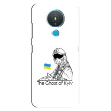 Захисні чохли (Призрак Киева) для Nokia 1.4 (AlphaPrint) (Льотчик Києва)