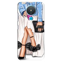 Силиконовый Чехол на Nokia 1.4 с картинкой Стильных Девушек (Мода)