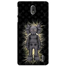 Чехлы для Nokia 1 Plus - Bearbrick Louis Vuitton (PREMIUMPrint) (Bearbrick LV)